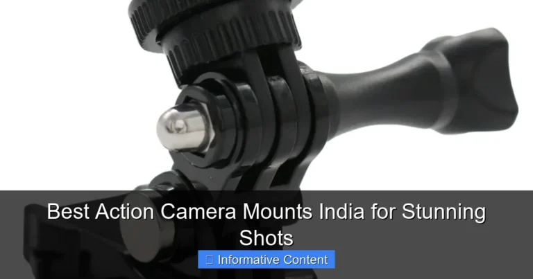 Best Action Camera Mounts India for Stunning Shots