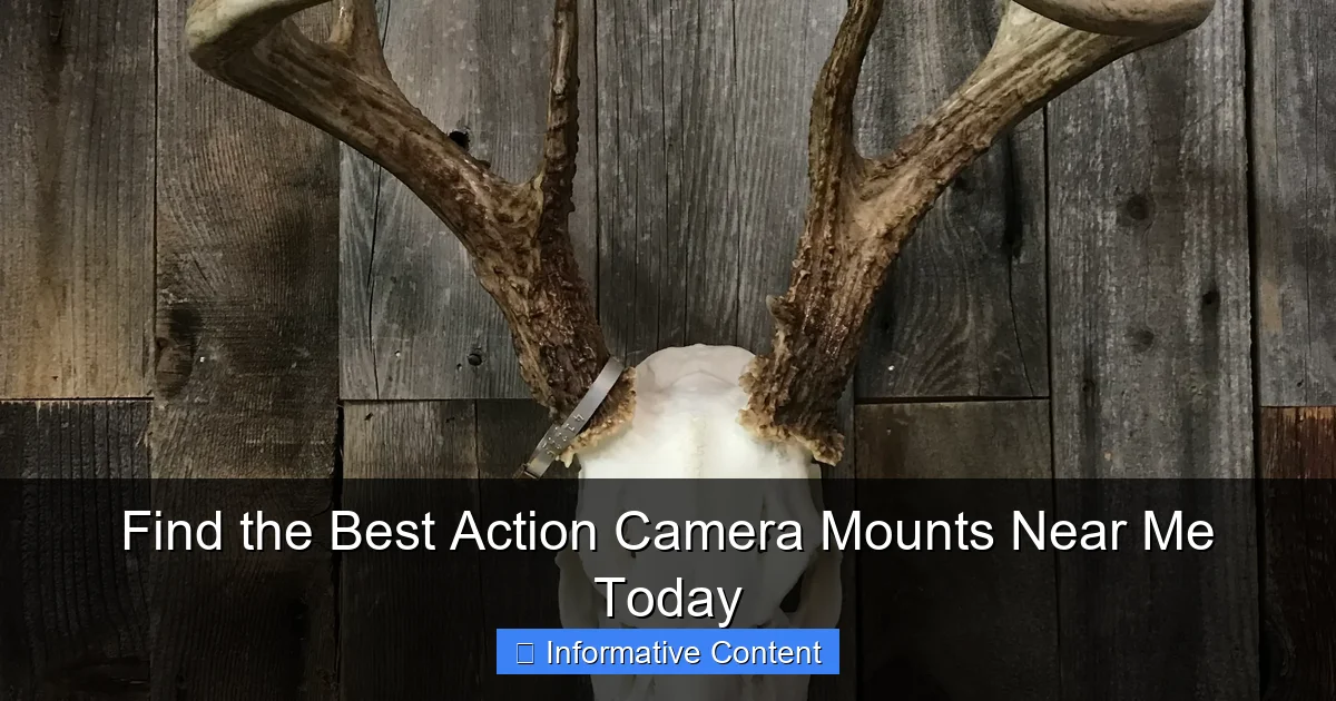 Find the Best Action Camera Mounts Near Me Today