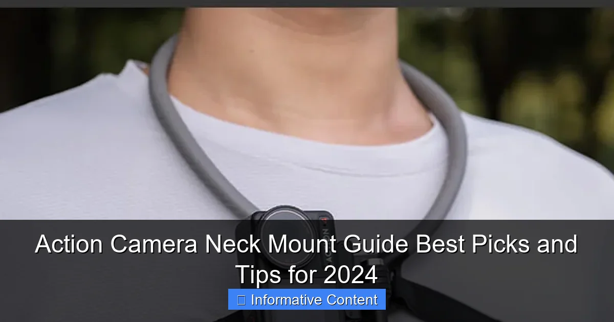 Action Camera Neck Mount Guide Best Picks and Tips for 2024