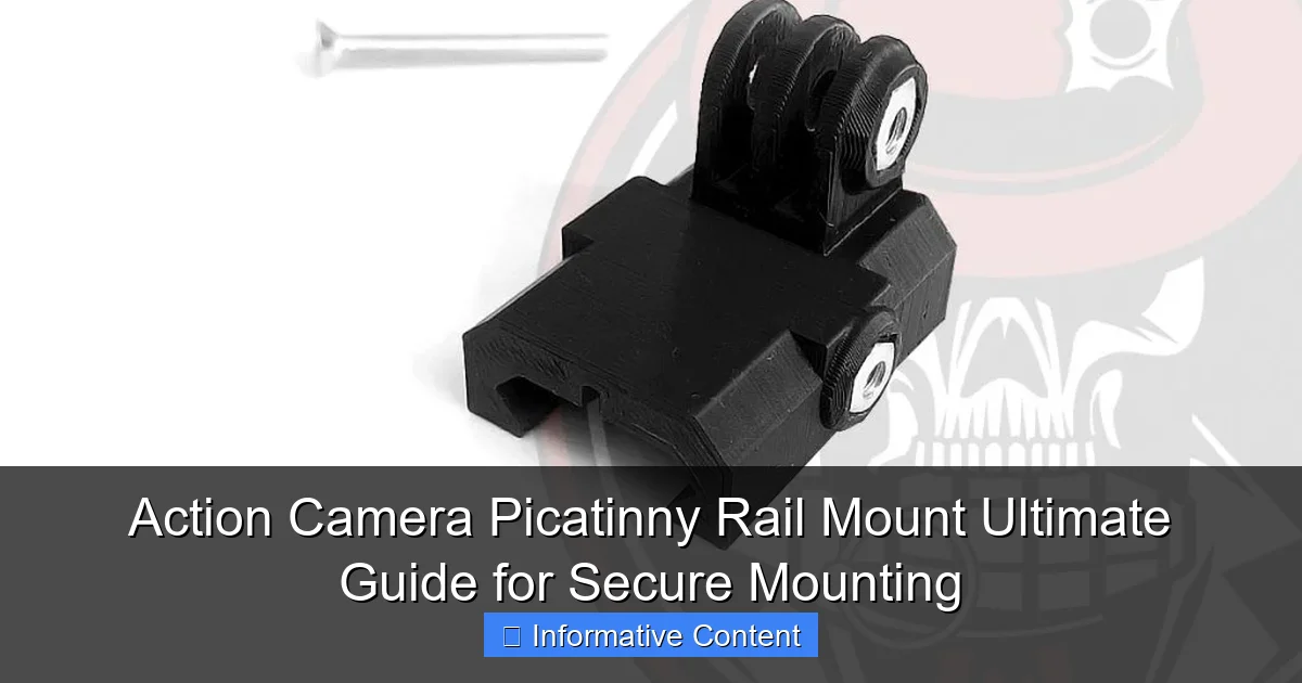 Action Camera Picatinny Rail Mount Ultimate Guide for Secure Mounting