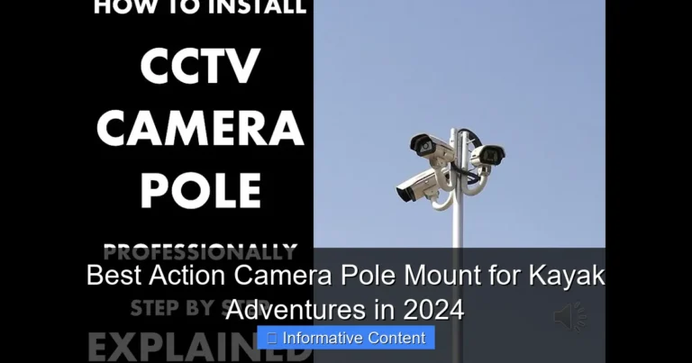Best Action Camera Pole Mount for Kayak Adventures in 2024