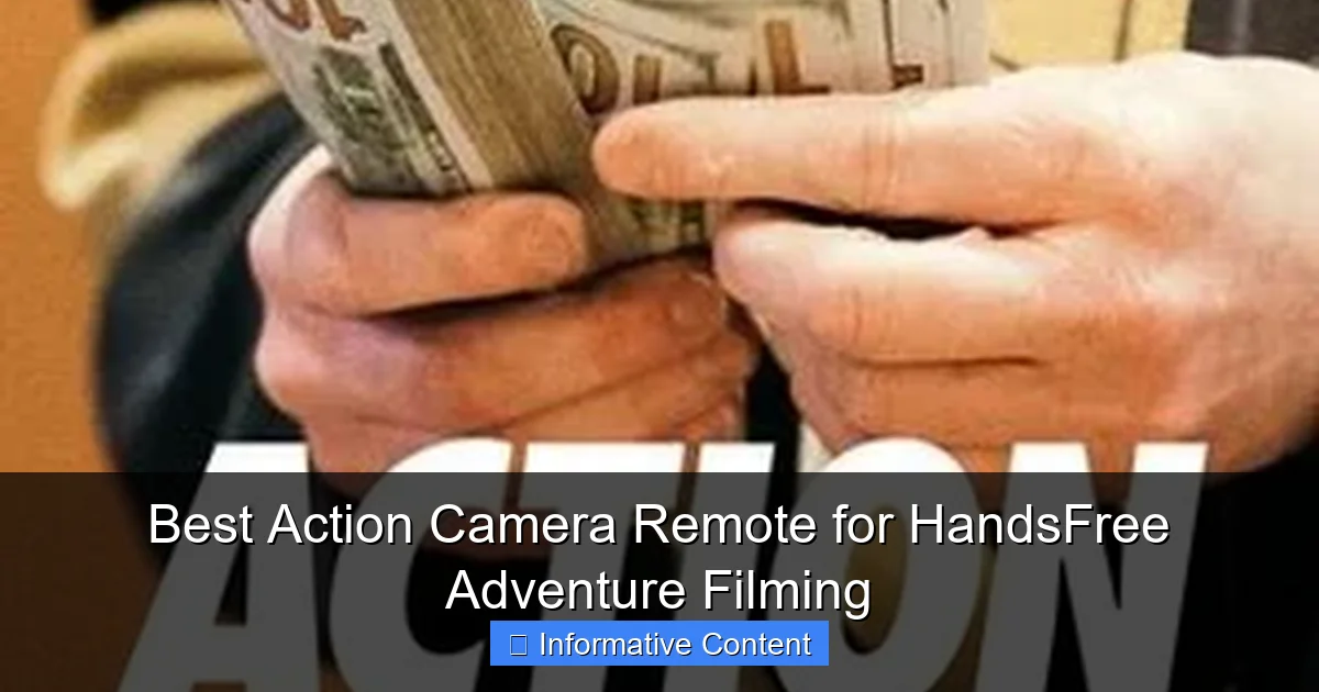 Best Action Camera Remote for HandsFree Adventure Filming