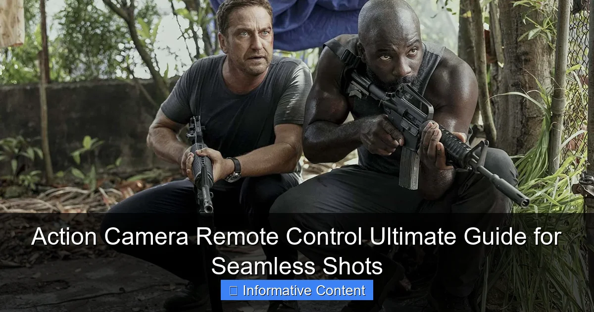 Action Camera Remote Control Ultimate Guide for Seamless Shots
