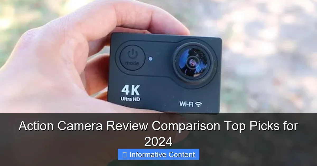 Action Camera Review Comparison Top Picks for 2024