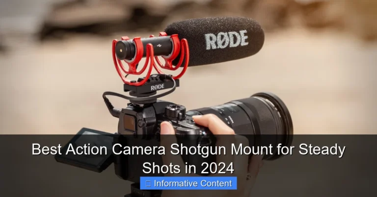 Best Action Camera Shotgun Mount for Steady Shots in 2024
