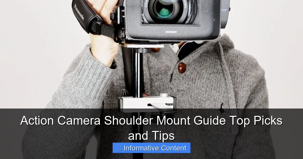 Action Camera Shoulder Mount Guide Top Picks and Tips