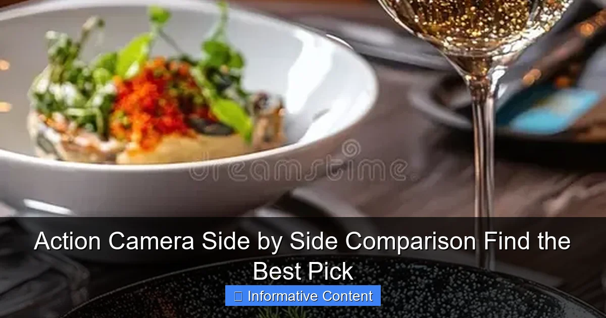 Action Camera Side by Side Comparison Find the Best Pick