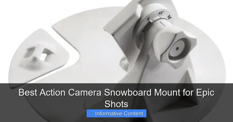 Best Action Camera Snowboard Mount for Epic Shots