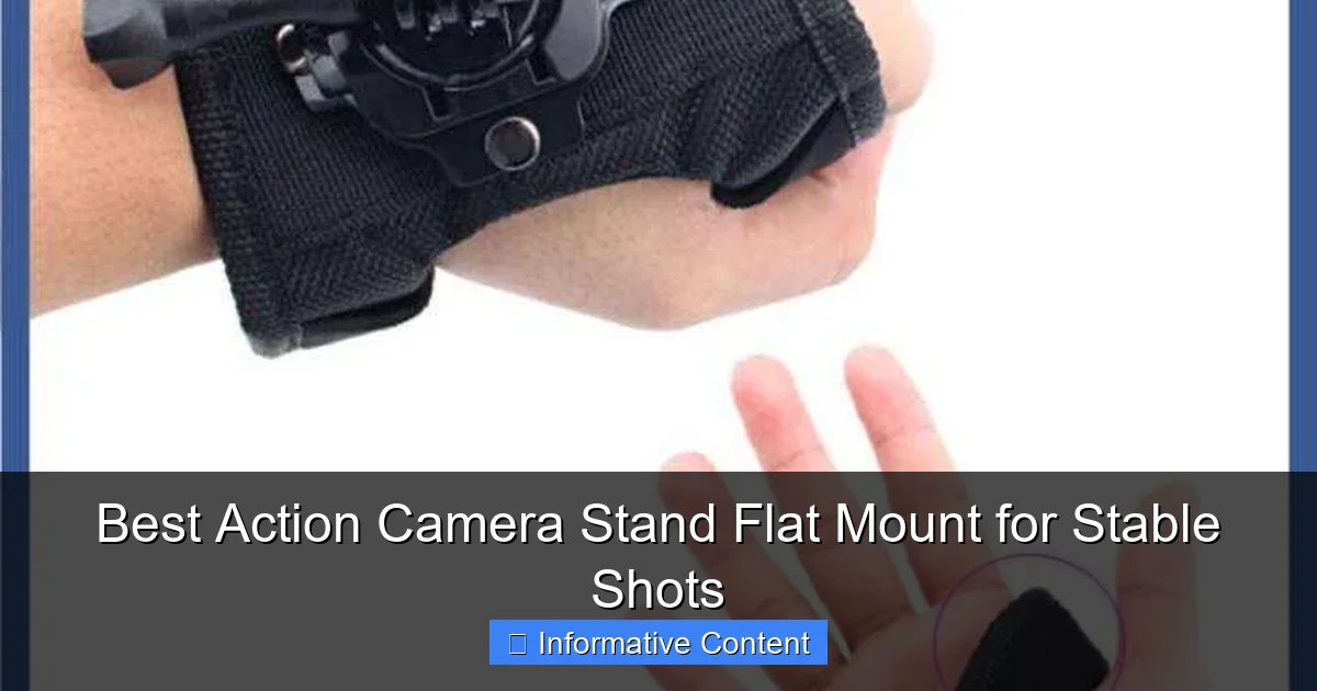 Best Action Camera Stand Flat Mount for Stable Shots