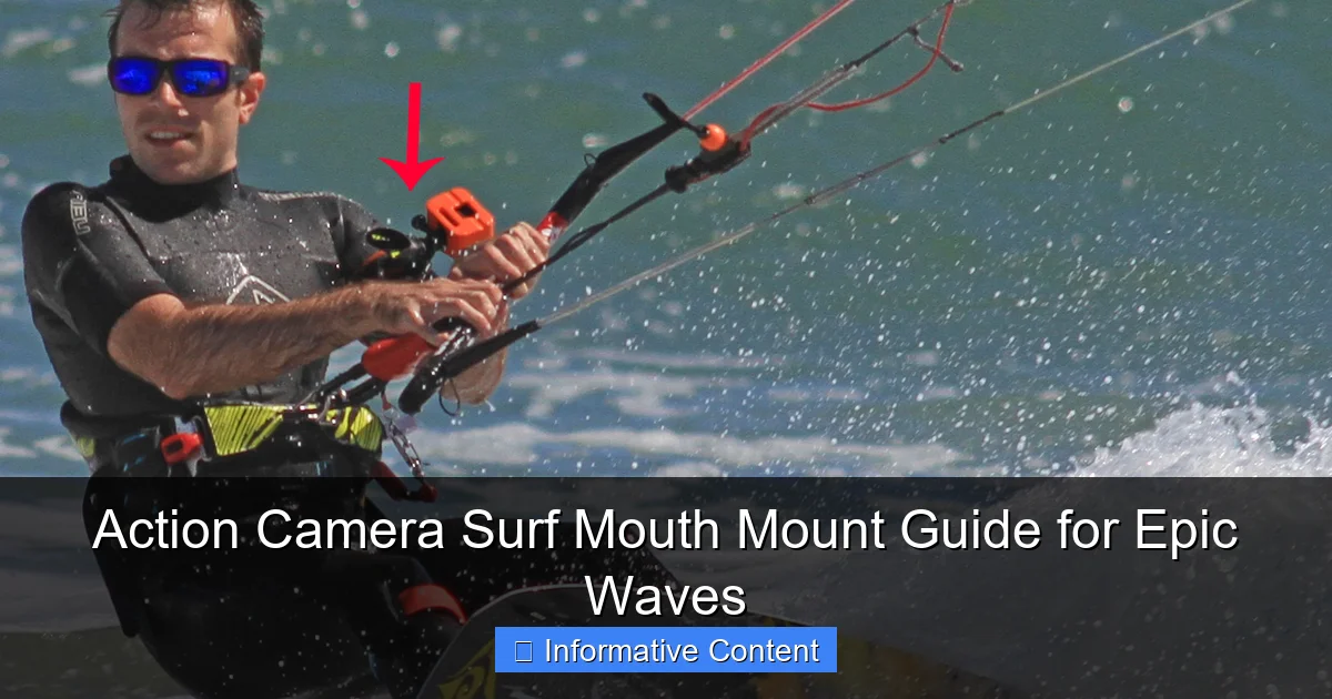 Action Camera Surf Mouth Mount Guide for Epic Waves