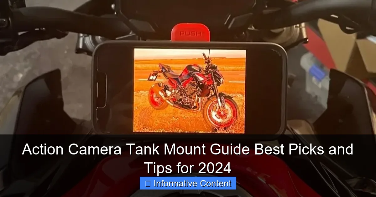 Action Camera Tank Mount Guide Best Picks and Tips for 2024