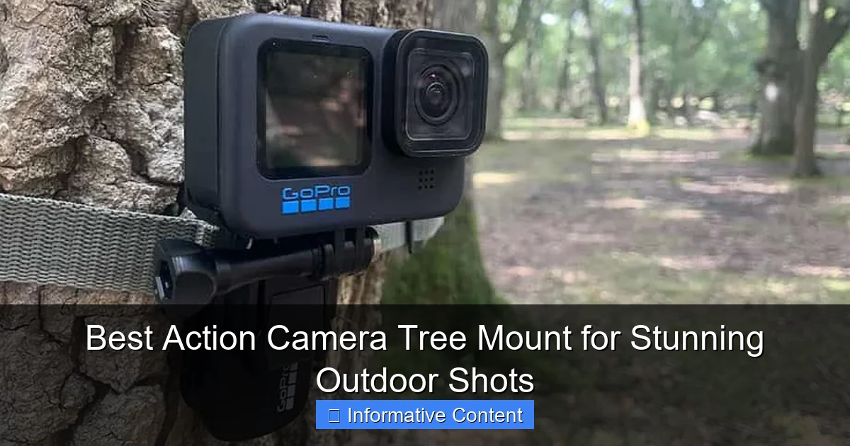 Best Action Camera Tree Mount for Stunning Outdoor Shots