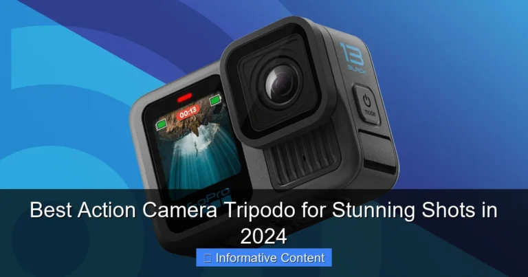 Best Action Camera Tripodo for Stunning Shots in 2024