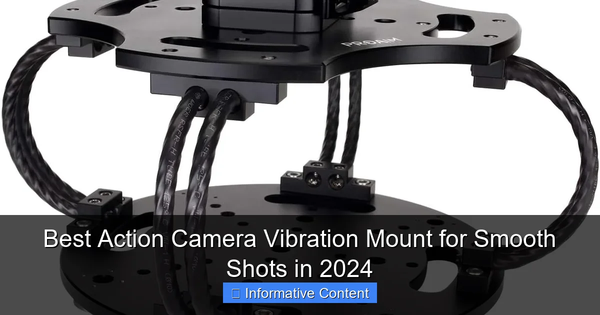 Best Action Camera Vibration Mount for Smooth Shots in 2024