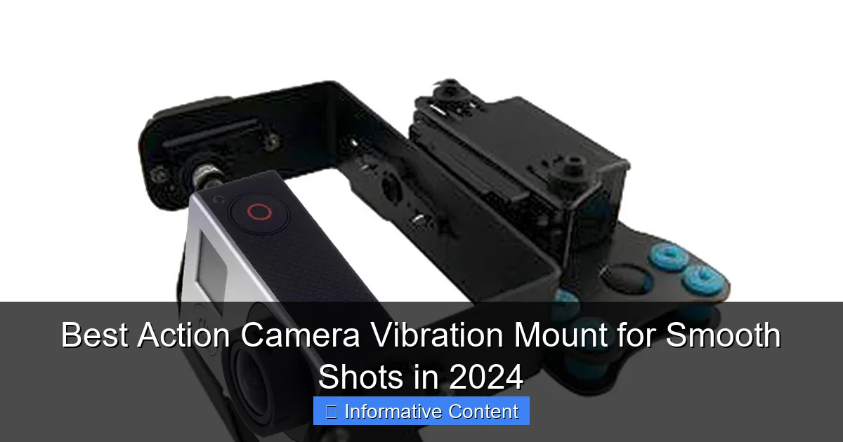 Best Action Camera Vibration Mount for Smooth Shots in 2024