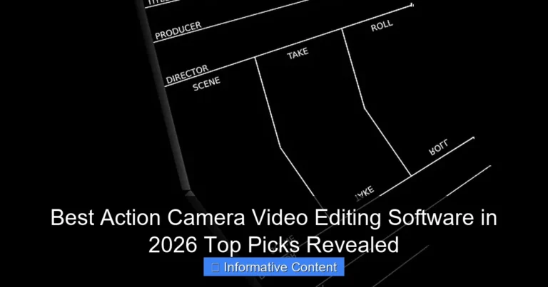 Best Action Camera Video Editing Software in 2026 Top Picks Revealed