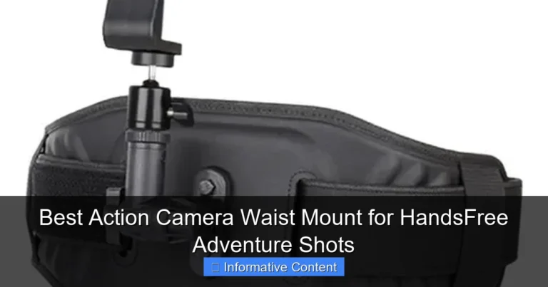 Best Action Camera Waist Mount for HandsFree Adventure Shots