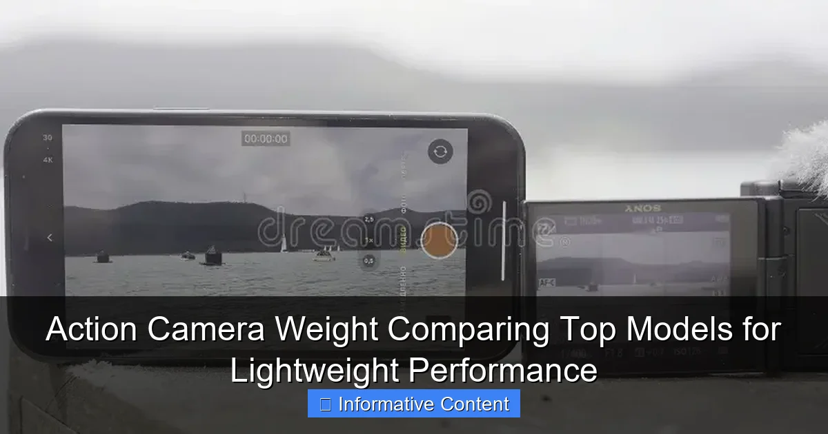 Action Camera Weight Comparing Top Models for Lightweight Performance