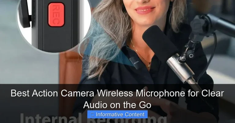 Best Action Camera Wireless Microphone for Clear Audio on the Go