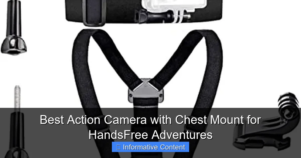 Best Action Camera with Chest Mount for HandsFree Adventures