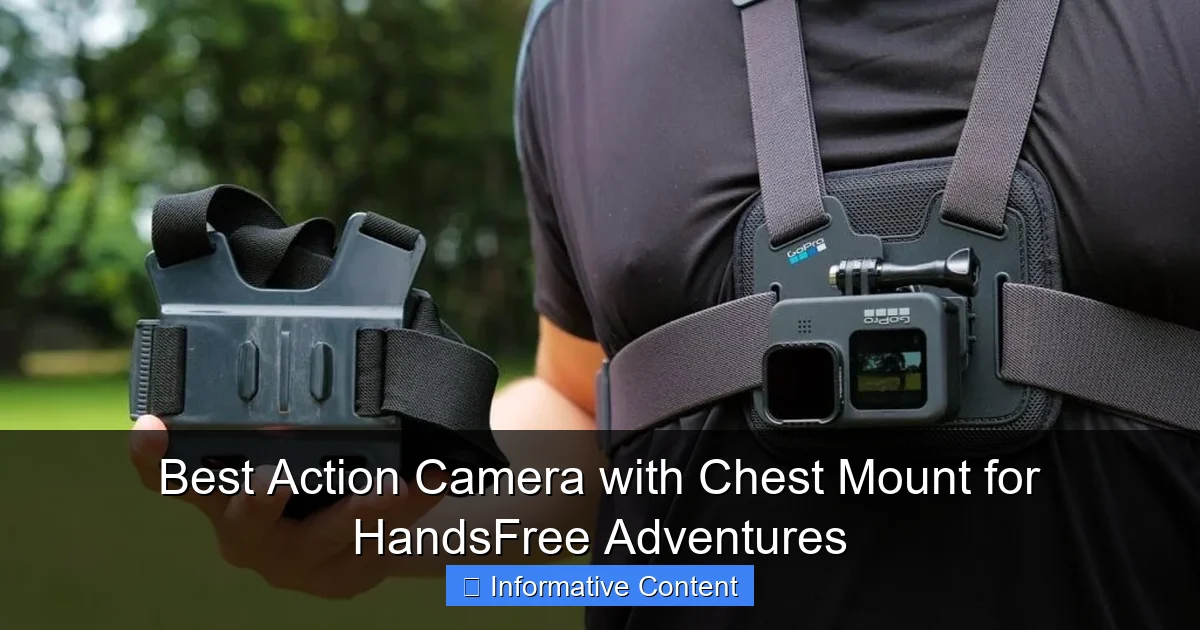 Best Action Camera with Chest Mount for HandsFree Adventures