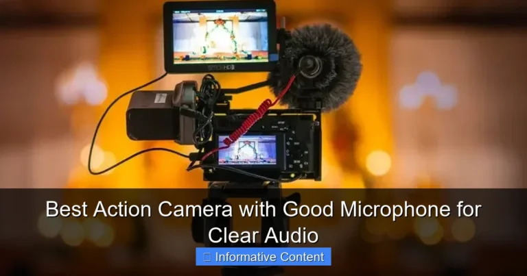 Best Action Camera with Good Microphone for Clear Audio