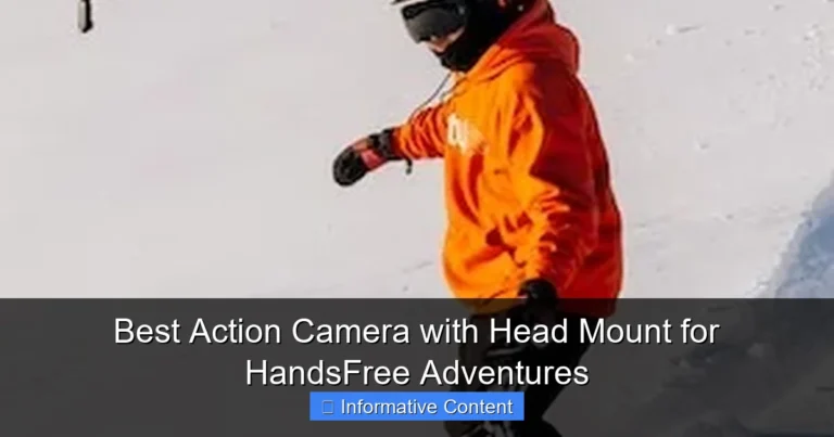 Best Action Camera with Head Mount for HandsFree Adventures