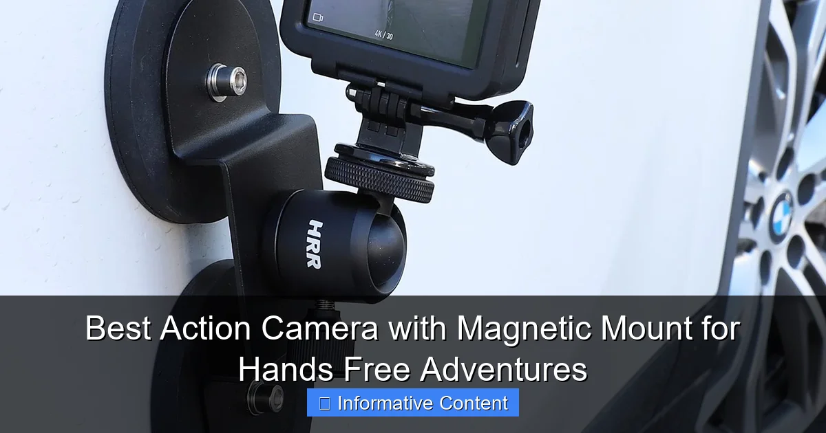 Best Action Camera with Magnetic Mount for Hands Free Adventures
