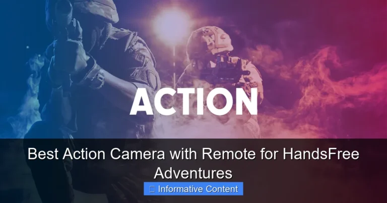 Best Action Camera with Remote for HandsFree Adventures
