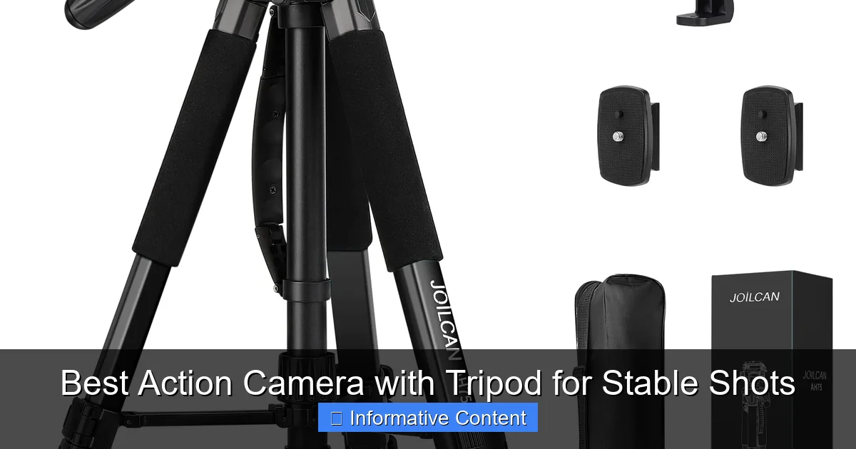 Best Action Camera with Tripod for Stable Shots