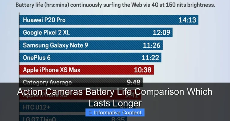 Action Cameras Battery Life Comparison Which Lasts Longer