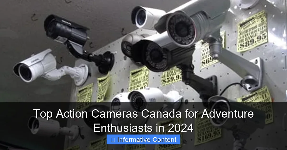 Top Action Cameras Canada for Adventure Enthusiasts in 2024