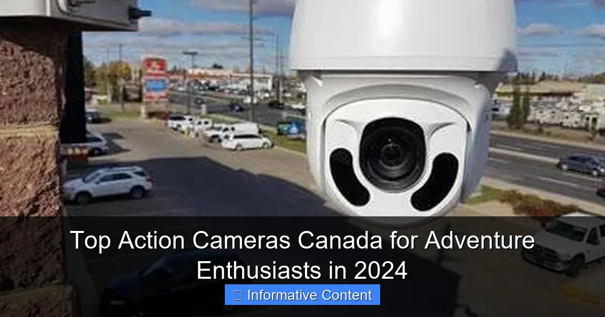 Top Action Cameras Canada for Adventure Enthusiasts in 2024