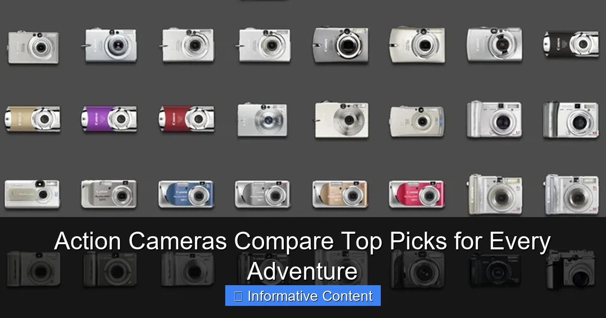 Action Cameras Compare Top Picks for Every Adventure