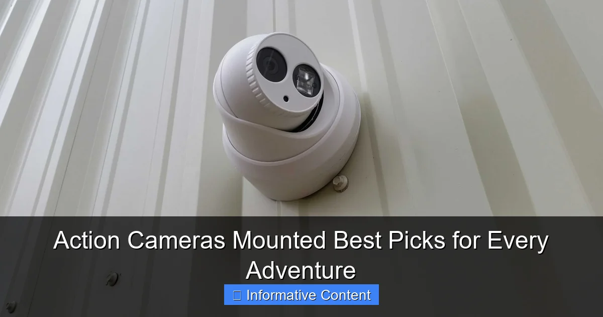 Action Cameras Mounted Best Picks for Every Adventure