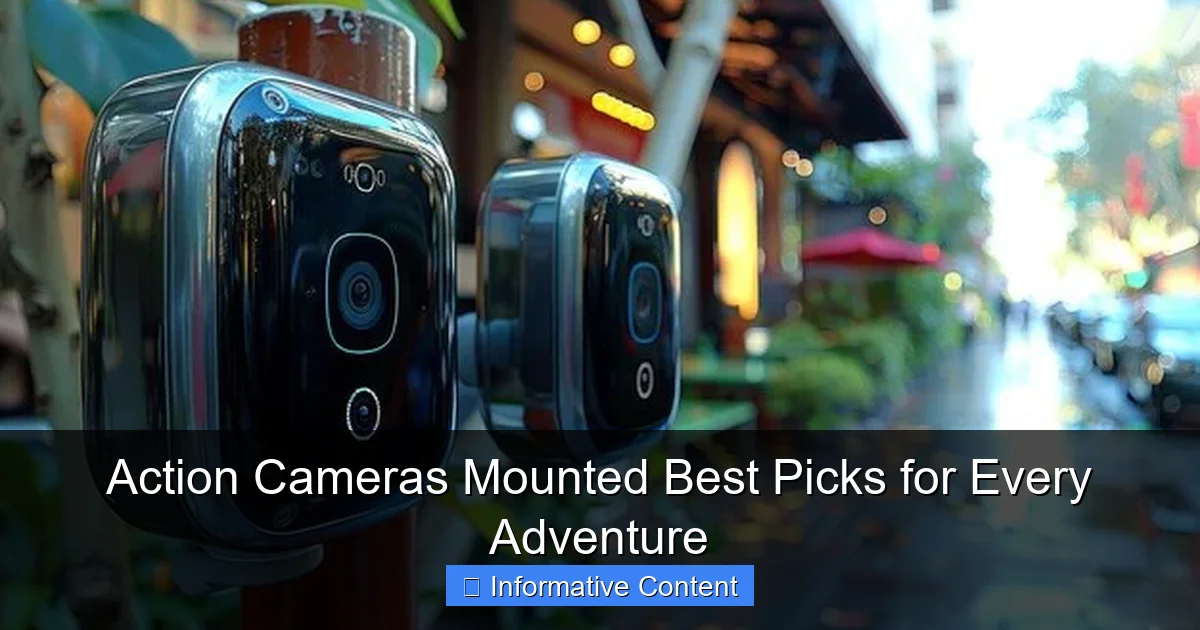 Action Cameras Mounted Best Picks for Every Adventure