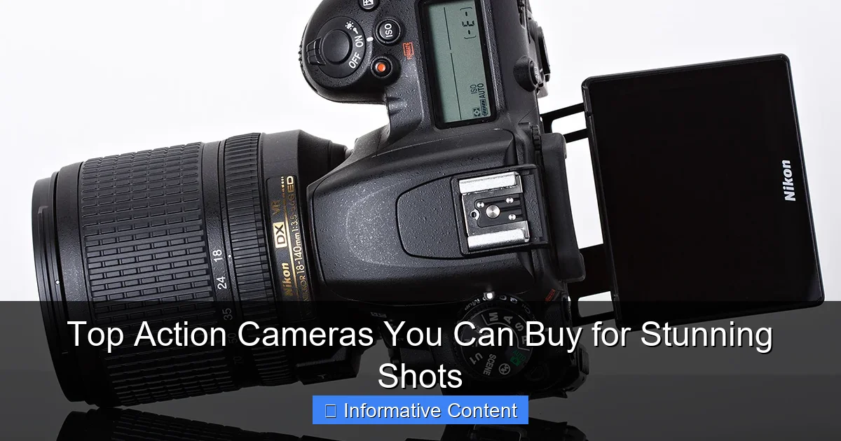Top Action Cameras You Can Buy for Stunning Shots