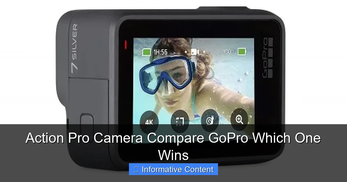Action Pro Camera Compare GoPro Which One Wins