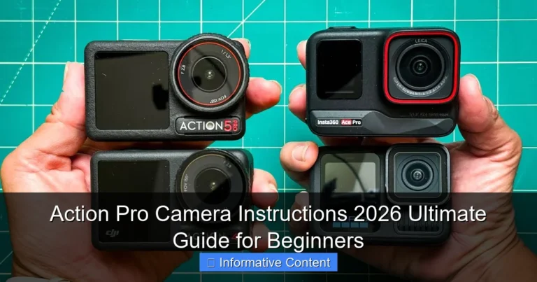 Action Pro Camera Instructions 2026 Ultimate Guide for Beginners