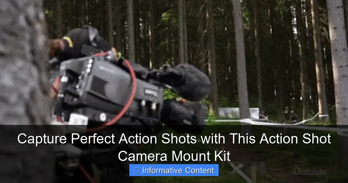 Capture Perfect Action Shots with This Action Shot Camera Mount Kit