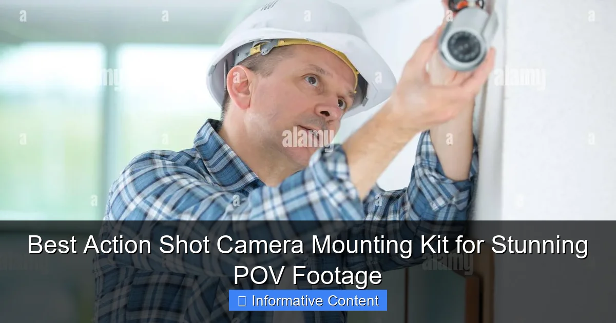 Best Action Shot Camera Mounting Kit for Stunning POV Footage