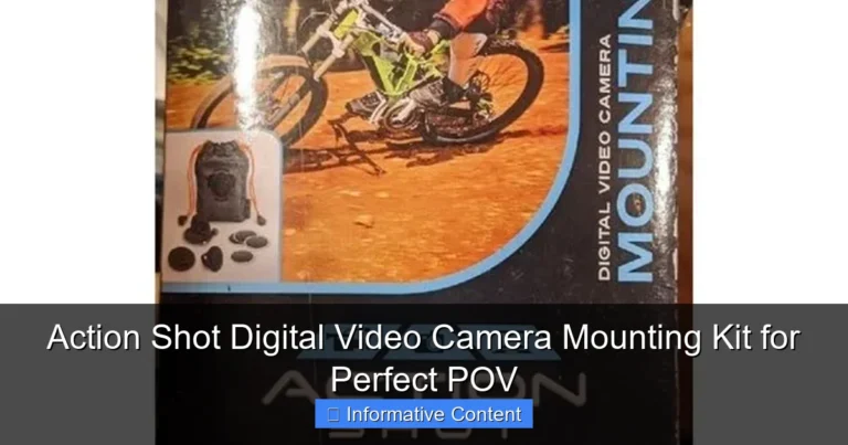 Action Shot Digital Video Camera Mounting Kit for Perfect POV