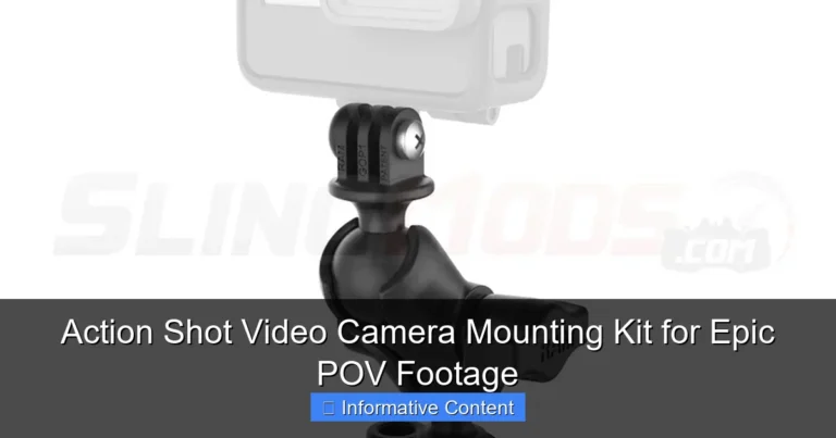 Action Shot Video Camera Mounting Kit for Epic POV Footage