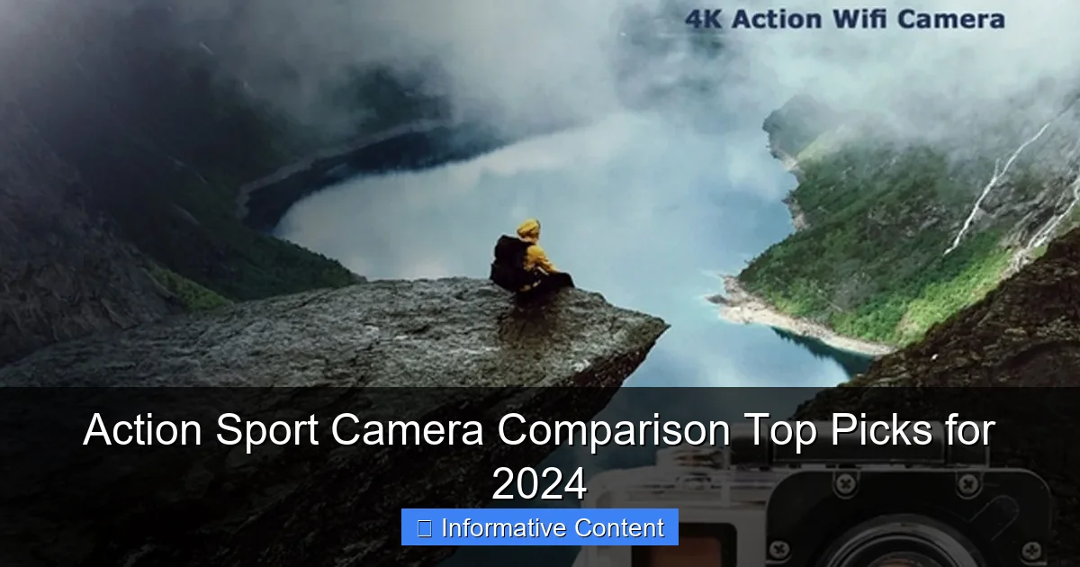 Action Sport Camera Comparison Top Picks for 2024