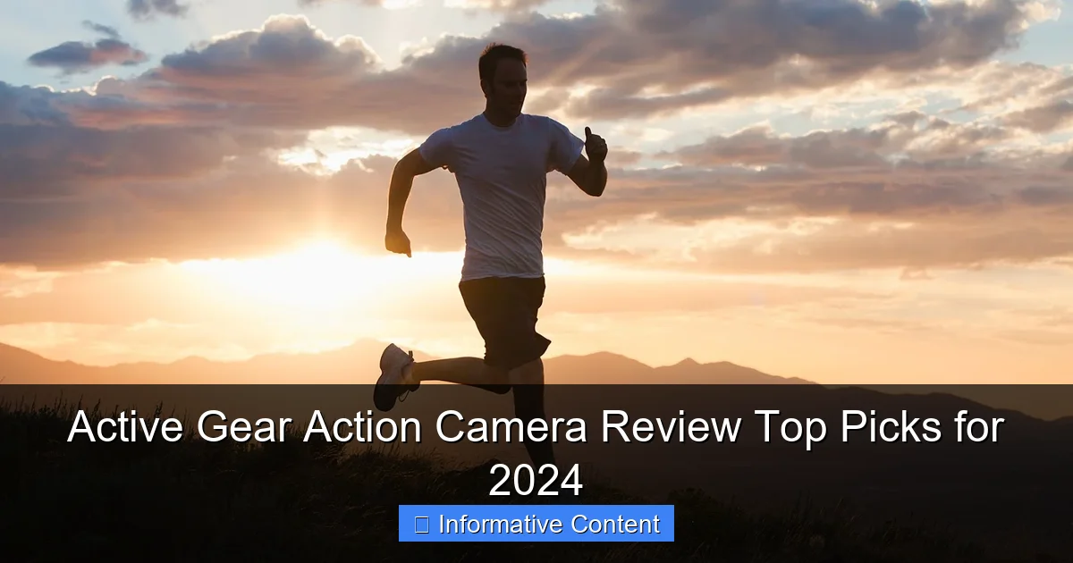Active Gear Action Camera Review Top Picks for 2024