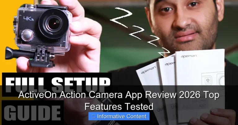 ActiveOn Action Camera App Review 2026 Top Features Tested