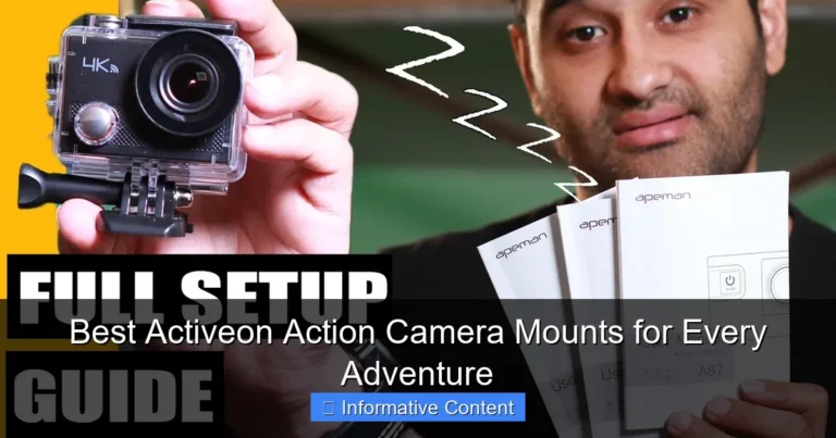 Best Activeon Action Camera Mounts for Every Adventure