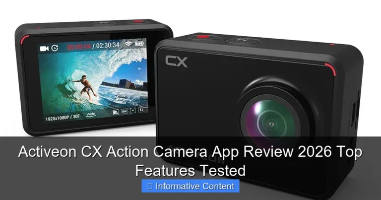 Activeon CX Action Camera App Review 2026 Top Features Tested