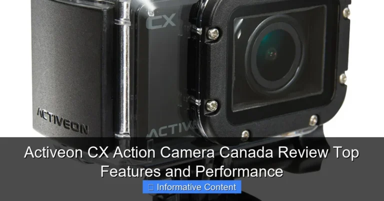 Activeon CX Action Camera Canada Review Top Features and Performance