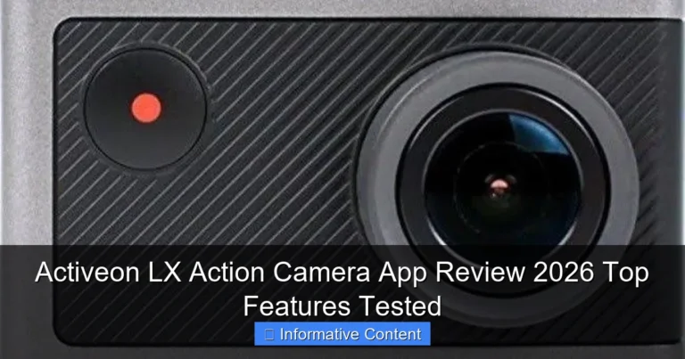 Activeon LX Action Camera App Review 2026 Top Features Tested